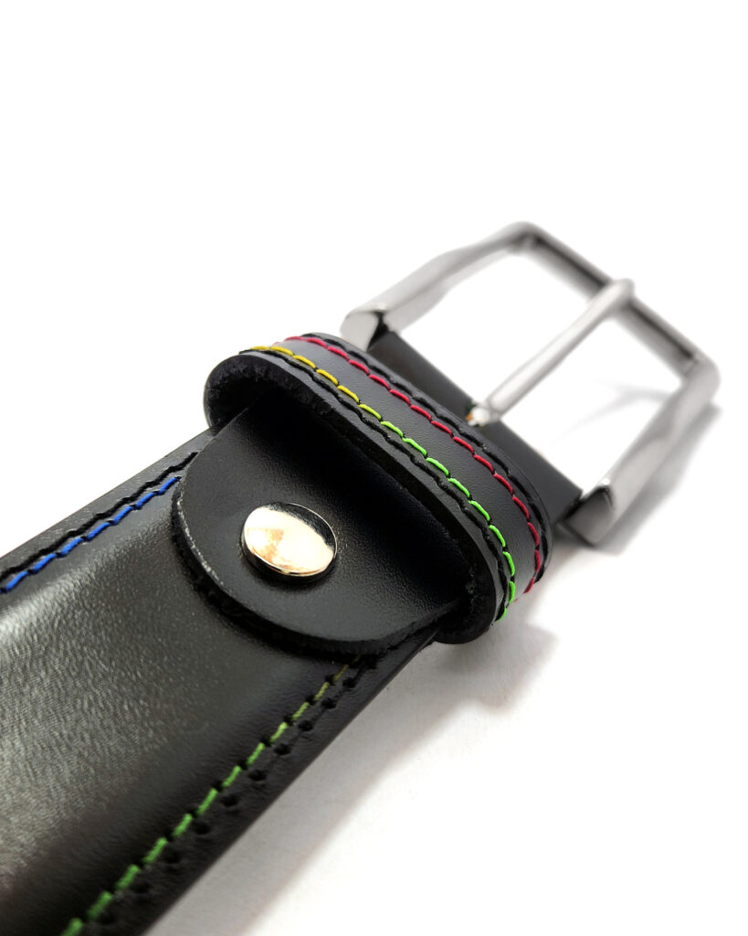 Leather belt manufacturing
